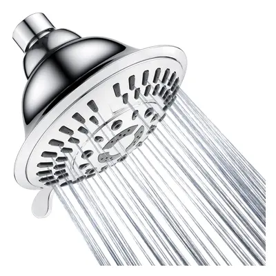 BRIGHT SHOWERS High Pressure 5-Function Rain Shower Head Luxury Bathr