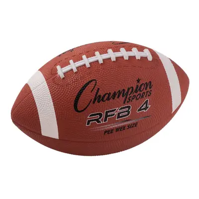 Champion Sports Pee Wee Size Rubber Football