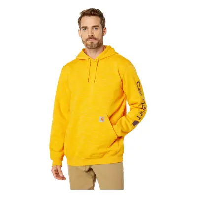 Carhartt Men's Loose Fit Midweight Logo Sleeve Graphic Sweatshirt Clos