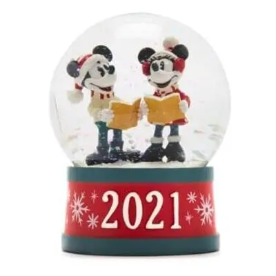 2021 Snow Globe Mickey and Minie