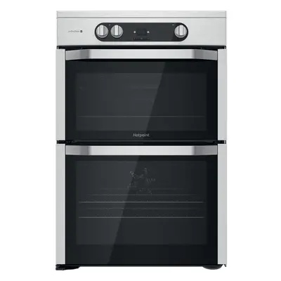 Hotpoint HDM67I9H2CX/UK Electric Cooker with Induction Hob - Silver