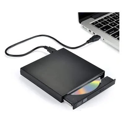 External CD DVD Drive, Blingco USB 2.0 Slim Protable External CD-RW Drive DVD-RW Burner Writer P