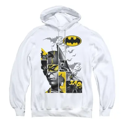 (M, White) Batman Mens Long Live Hoodie