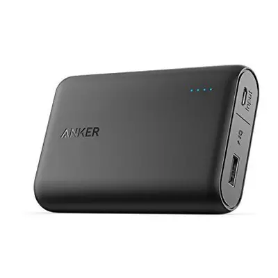 Anker PowerCore 10000, One of the Smallest and Lightest 10000mAh External Batteries, Ultra-Compa