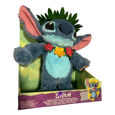 Disney Lilo & Stitch Hawaiian Dance Sing Interactive Plush Soft Toy