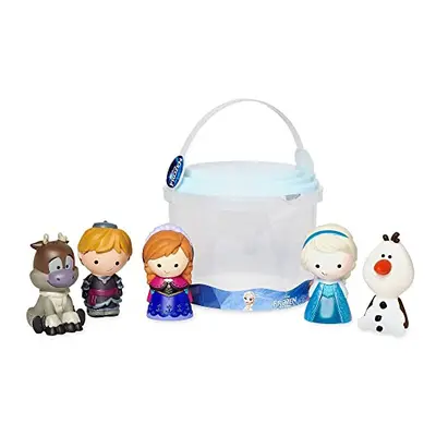 Disney Store Official Frozen Bath Toy Set, Pc. Set, Includes Anna, Elsa, Olaf, Sven and Kristoff