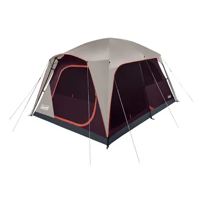 Coleman Skylodge Camping Tent 8/10/12 Person Weatherproof Family Tent with Convertible Screen Ro