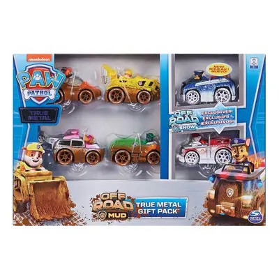 PAW Patrol - True Metal Off-Road Gift Pack of Collectible Die-Cast Vehicles, 1:55 Scale