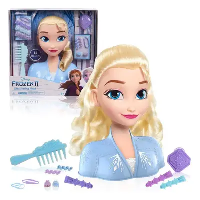 JP Disney Styling Frozen Elsa Styling Head Dolls Playset Multicolour