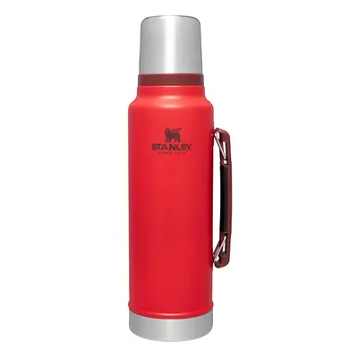 Stanley Classic Vacuum Insulated Wide Mouth Bottle - Lava - BPA-Free 18/8 Stainless Steel Thermo