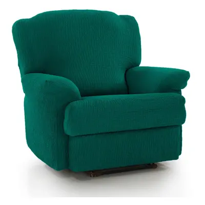 (Green) Recliner Seat 'Iris' Armchair Cover Elasticated Slipcover Protector