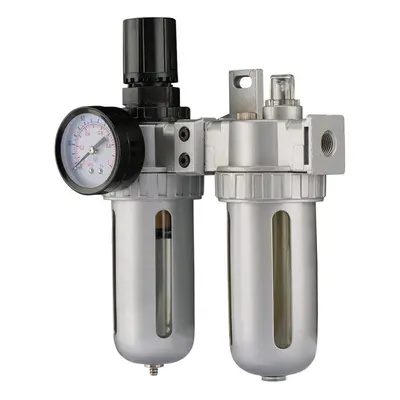 1/4"" BSP Combined Filter/Regulator/Lubricator Unit