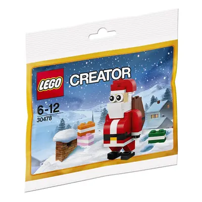 LEGO Creator Jolly Santa Christmas Polybagged Piece Set