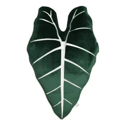 Frydek Alocasia Forest Green Leaf Throw Pillow Decorative Bed Flowe