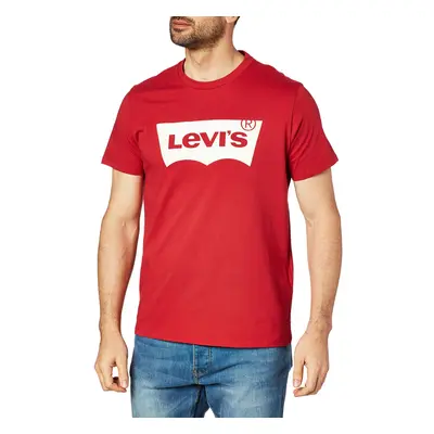 Levi's Men's Tees (New) Graphic Crimson Medium