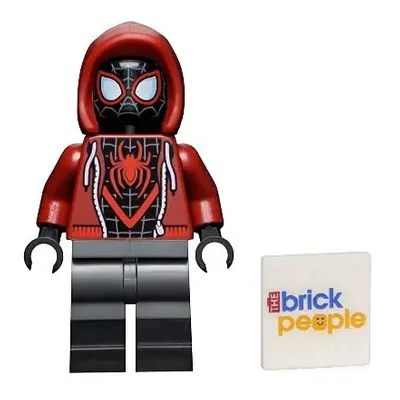 LEGO Super Heroes: Spider-Man Miles Morales Minifigure with Hoodie fro