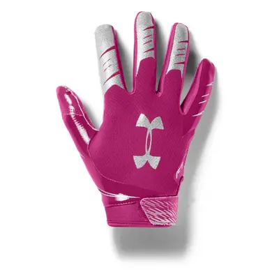 Under Armour Men's F7 Football Gloves Tropic Pink (654)/Metallic Sil