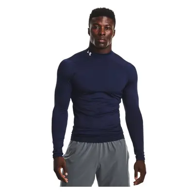 Under Armour Men's HeatGear Armour Mock Long Sleeve T-Shirt Midnight