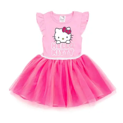 Hello Kitty Big Girls Tulle Dress Pink