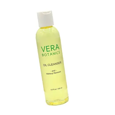 Natural Cleansing Oil And Makeup Remover by Vera Botanics. Only Ingredients. Gentle Daily Oil Cl