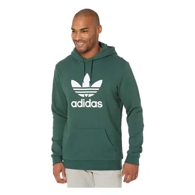 adidas Originals Mens Adicolor Classics Trefoil Hoodie Mineral Green Small