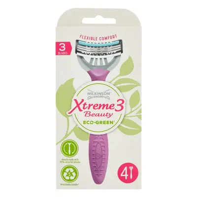 Wilkinson Sword - Xtreme Beauty Eco Green X - Reusable & Recyclable Women's Razor - Gr