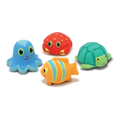 Sunny Patch Seaside Sidekicks Squirters With Squeeze-and-Squirt Animals - Water Toys for Kids