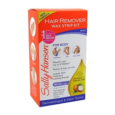 Sally Hansen Hair Remover Wax Strip Kit Body/Leg/Arm/Bikini