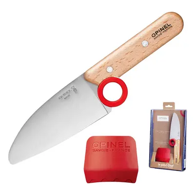 OPINEL Le Petit Chef kitchen knife with rounded tip and finger guard