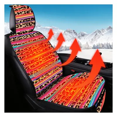 (Right) Universal 12V Car Heated Seat Chair Cushion Cover Heating Pad Heater With Remote