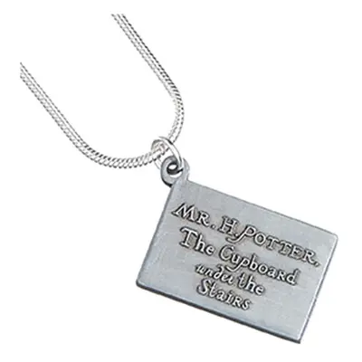 Harry Potter Silver Plated Hogwarts Acceptance Letter Charm Necklace