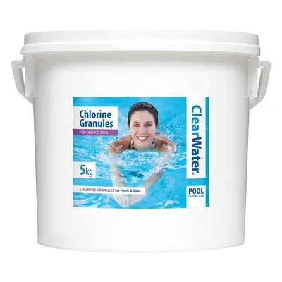 5kg Clearwater CH0040 Chlorine Granules for Hot Tub Spa & Swimming Pool