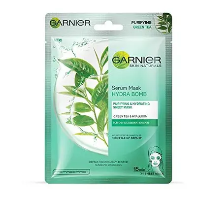 Garnier Skin Naturals, Green Tea Serum Mask, g