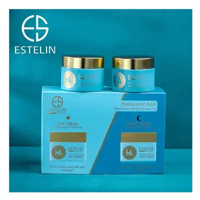 Estelin Hyaluronic Acid Hydrating & Vitalizing Day & Night Cream Set