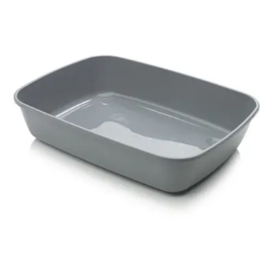 Iriz Cat Litter Tray Cool Grey 50x36.5x11.5cm (Pack of 12)