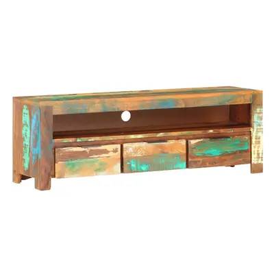 vidaXL TV Cabinet 119x30x41 cm Solid Reclaimed Wood wooden TV cabinet