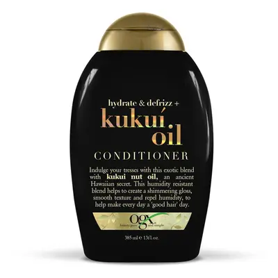 OGX Kukui Oil Conditioner, Hydrate & Defrizz, Ounces