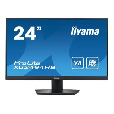 iiyama ProLite XU2494HS-B2 computer monitor 60.5 cm (23.8") x pixels Full HD LED Black