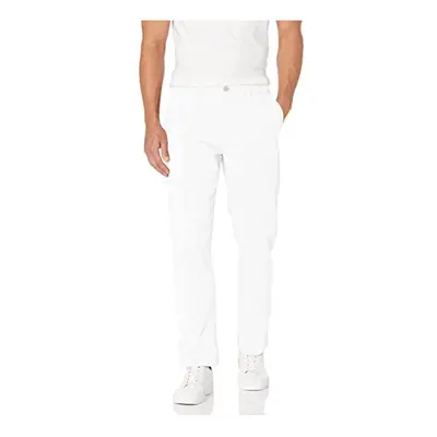 Tommy Hilfiger Men's Stretch Chino Pants in Custom Fit Bright White