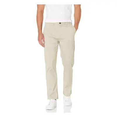 Tommy Hilfiger Men's Stretch Chino Pants in Custom Fit Sand Khaki