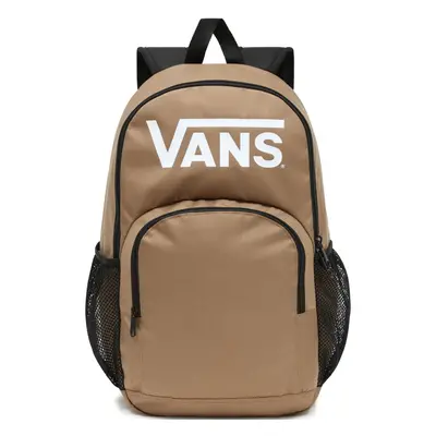 (One Size, Beige) Vans Mens Alumini Pack Adjustable Travel School Rucksack Backpack Bag