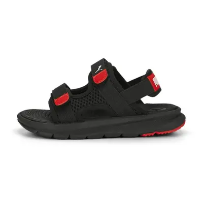 PUMA Evolve Sport Sandal Black White-for All Time Red US Unisex Li