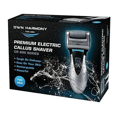 Electric Hard Skin Remover For Men by Own Harmony - USA's Best Rated Callus Remover - Rechargeab