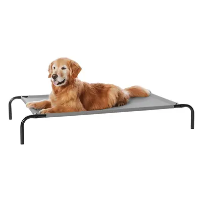 Amazon Basics Cooling Elevated Dog Bed with Metal Frame Large x x Inches Grey