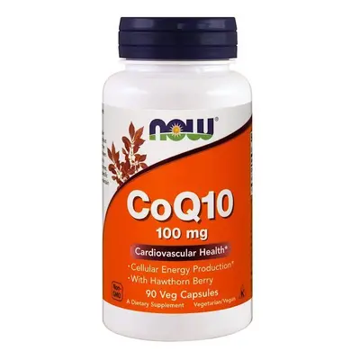 Now Foods, CoQ10, With Hawthorn Berry, mg, Veg Capsules