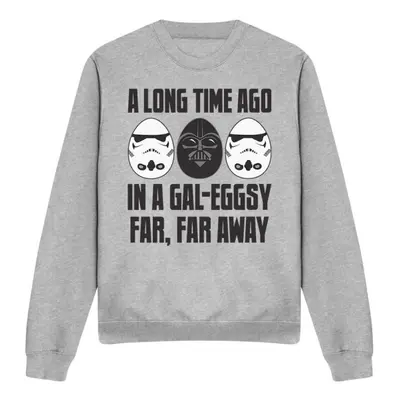 (M, Sport Heather) Star Wars Unisex Adult GalEggsy Far, Far Away Sweatshirt