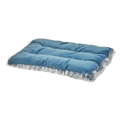 Pet Bed ERGANI Velvet Blue