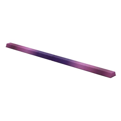 SPORTNOW 7.7ft Folding Gymnastics Balance Beam with Anti-Slip Base, Purple