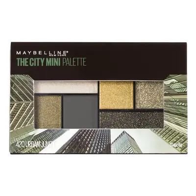 Maybelline New York Makeup The City Mini Eyeshadow Palette Urban Jungle Eyeshadow 0.14 oz