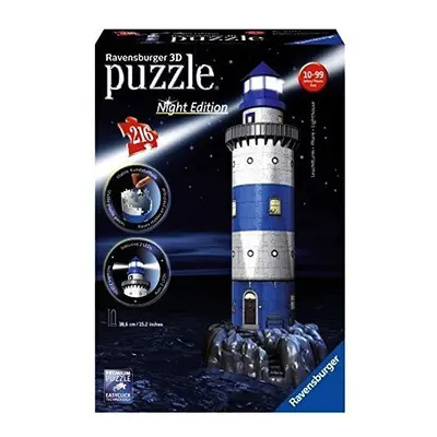 Ravensburger Lighthouse - Night Edition, 216pc 3D Jigsaw PuzzleÂ®